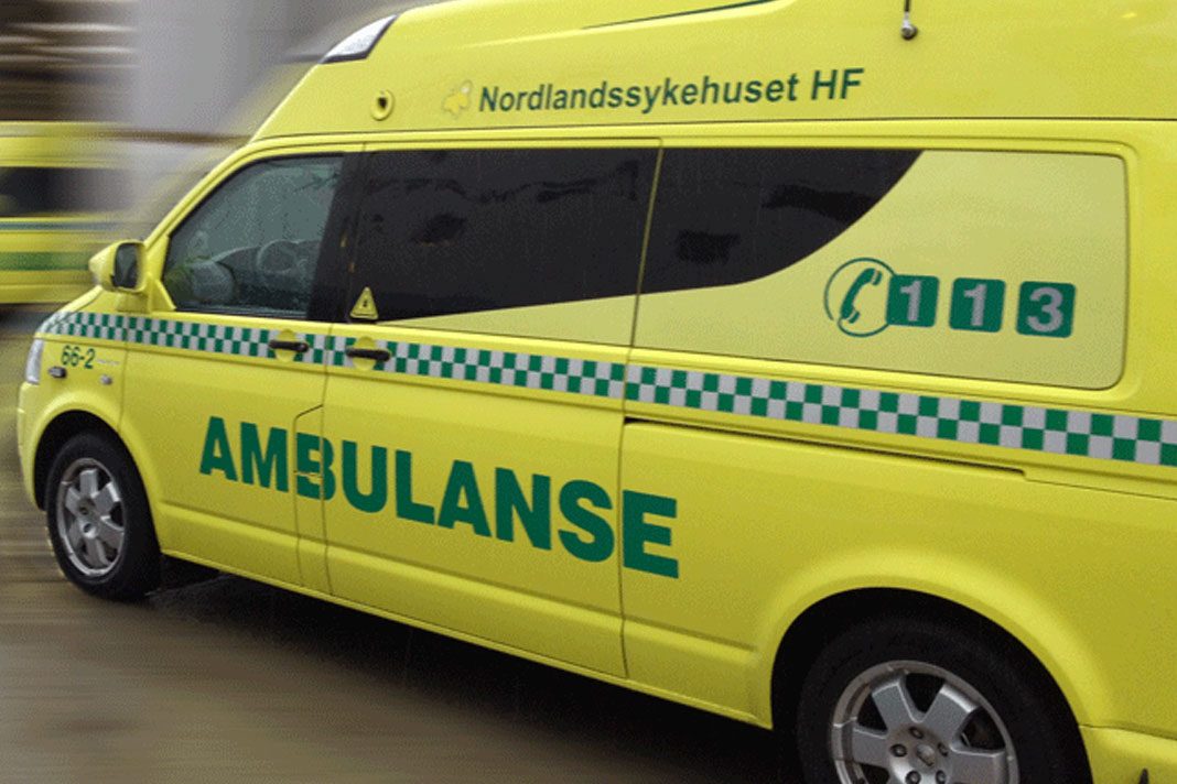 ambulanse ulykke utrykning sykehus