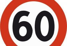 Dømt for grov overtredelse statens vegvesen skilt forbudsskilt 60 fartsskilt