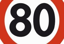 Motorsyklist får førerkortet tilbake statens vegvesen skilt forbudsskilt 80 fartsskilt