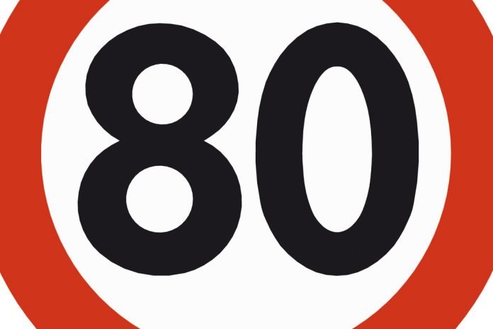 statens vegvesen skilt forbudsskilt 80 fartsskilt