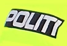 Bobil tippet over ende på veien politi kontroll utrykning