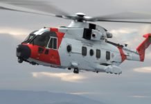 13 tatt av skred – én lettere skadet Luftforsvarets nye redningshelikopter AW101 Leonardo Helicopters