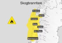 Finværet fortsetter og øker faregraden