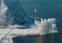 Kan romraketten kræsje i Andenes sentrum?